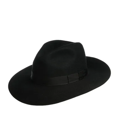 Шляпа федора LAIRD CRUSHABLE FEDORA (черный) купить за 7990 RUB в Интернет  магазине