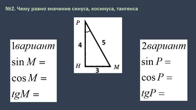 PPT - Тема урока: «Синус, косинус и тангенс угла» PowerPoint Presentation -  ID:4042953