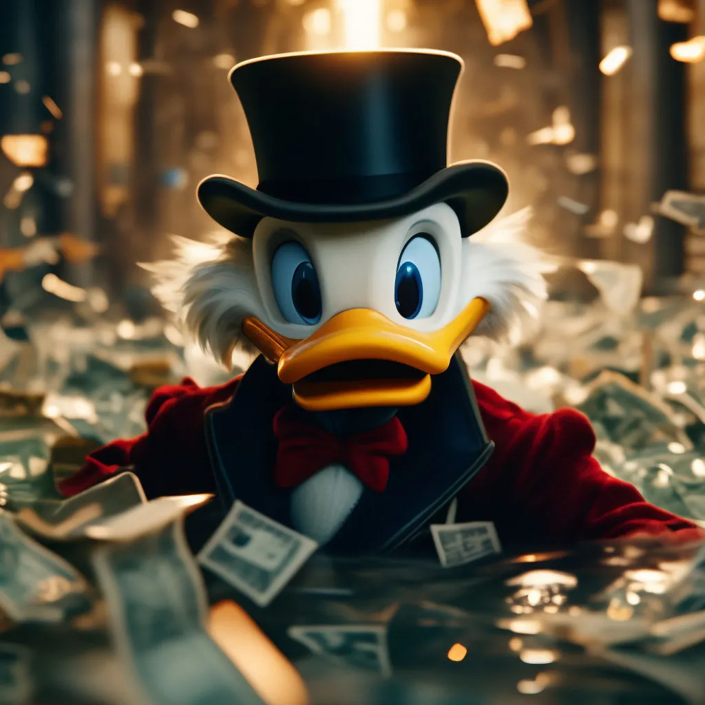 Скрудж макдак 2. Скрудж макдак. Scrooge MCDUCK Louis Vuitton арт. Скрудж аватарка на обои.