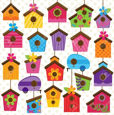 Картинки по запросу скворечник на дереве рисунок | Birdhouse, Clipart de  arte, Casas para passarinho pintadas