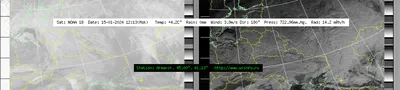 Спутниковые снимки NOAA:: Спутник NOAA 18 Снимок принят:::WWW.WXINFO.RU::  Метео Армавир Грозопеленгатор Прогноз погоды Погода и Радиационный фон в  Армавире в реальном времени...