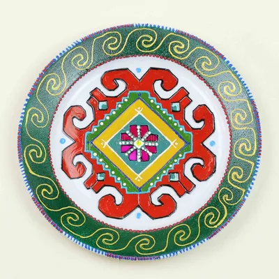 Тарелка сувенирная Махачкала мини купить в магазине «Этно Бутик Горец»