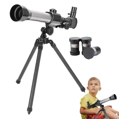 Купить Телескоп Bresser Junior Space Explorer 45/600 AZ, синий. Акция!