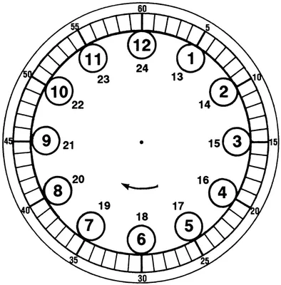 Часы для обучения детей времени: скачать и распечатать — 3mu.ru
