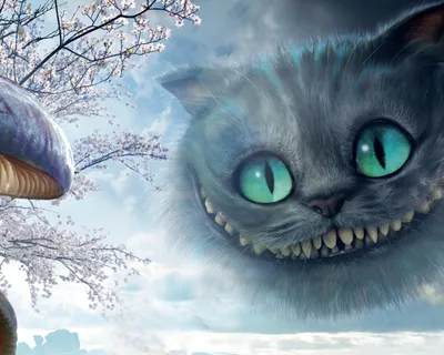 Кулон Чеширский кот Алиса в стране чудес улыбка ожерелье колье с ушками  (ID#1336750735), цена: 189 ₴, купить на Prom.ua