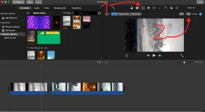 iMovie: приложение для монтажа видео на Mac