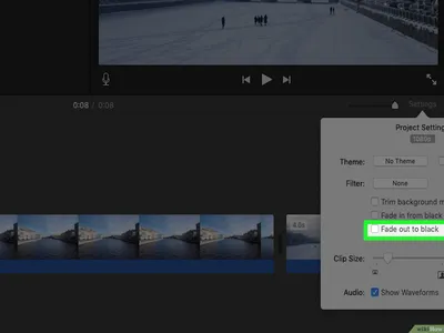 iMovie: убрать черные полосы в видео — Lot №1