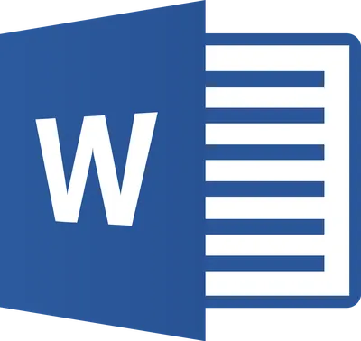 File:Microsoft Word 2013-2019 logo.svg - Wikimedia Commons