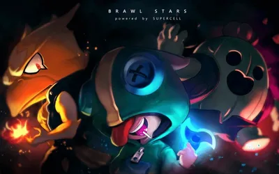 Brawl star - Crow | Звезда обои, Художественные постеры, Стрит-арт
