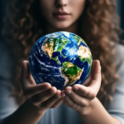Планета Земля В Руках Человека — стоковая векторная графика и другие  изображения на тему День Земли - День Земли, Кисть руки, Абстрактный -  iStock