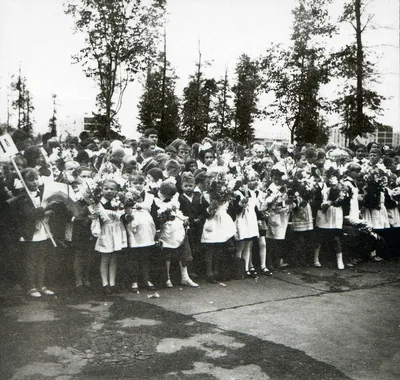 1 сентября 1969 года в школе № 301 - История России в фотографиях