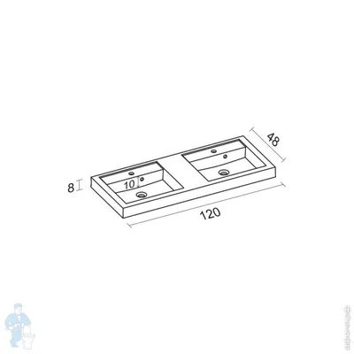 Тумба под умывальник Geberit Smyle Square 1200х480 500.355.JK.1 купить в  Киеве, цена в Украине | Интернет магазин UKRINSTAL