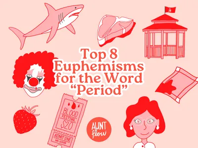 Top 8 Funniest Period Euphemisms | Aunt Flow