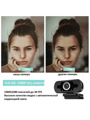 веб камера для компьютера ноутбука с микрофон full hd c920 Vidvie 74884371  купить в интернет-магазине Wildberries