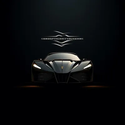 Логотип спортивного автомобиля | Премиум Фото