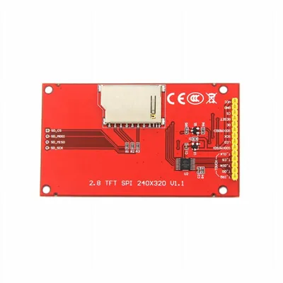 2.8 Inch 240x320 SPI Serial TFT LCD Module Display Screen Without Press  Panel Driver IC ILI9341 for MCU - Walmart.com