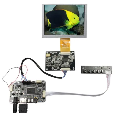 3.5inch 640X480 LCD Screen With Mini HDMI Board 5VDC Power No OSD6 | eBay