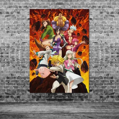 Смотри Аниме Семь смертных грехов | The Seven Deadly Sins | Nanatsu no  Taizai онлайн