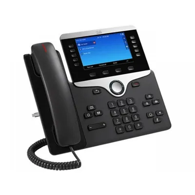 CP-8851-K9 Cisco IP телефон 5 линий SIP, 2 x GE PoE, LCD 800х480 Color, 1 x  USB, RJ-9 Купить | Официальный сайт Cisco в России