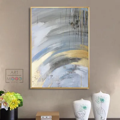 ᐉ Картина на холсте ArtSale Абстракция 70х70 см abst0067