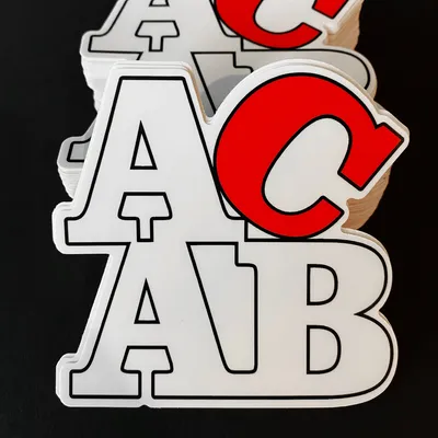 ACAB 4\" Sticker – No More Industries