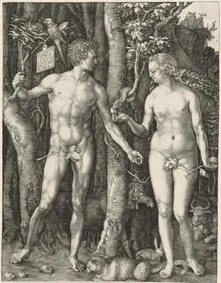 ПОПОВ Павел - Адам и Ева. Потерянный Рай - (картина)