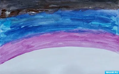 Как нарисовать озеро акварелью