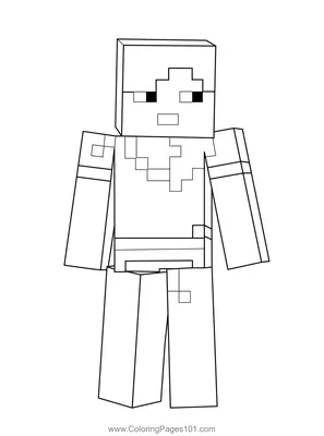 STL file Minecraft Alex figure 👽・Design to download and 3D print・Cults