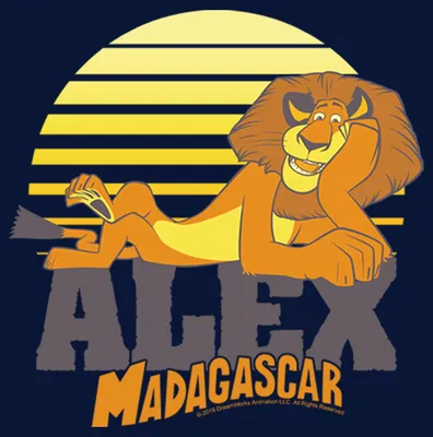 Download Madagascar Alex On Marty Wallpaper | Wallpapers.com