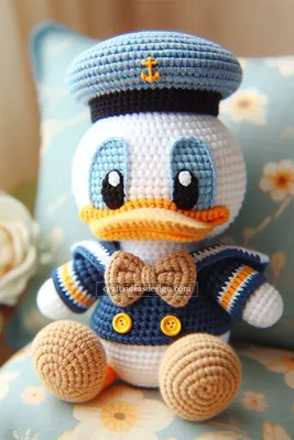 Amigurumi Sailor Duck