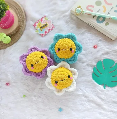 Daisy flower amigurumi ⋆ A little love everyday