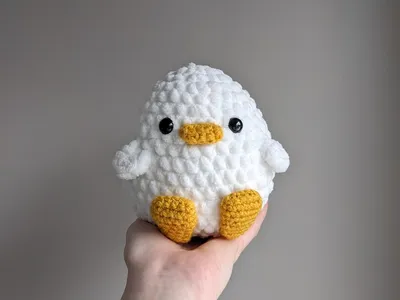 Crochet Chunky Duck Amigurumi Pattern - Etsy