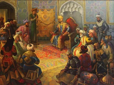 Сегодня! 9 апреля в Узбекистане отмечается 685-летие государственного  деятеля и полководца Амира Темура