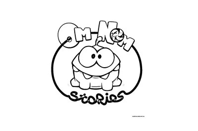 Рисуем Ам Няма. How to draw Om Nom. Как нарисовать Ам Няма. - YouTube