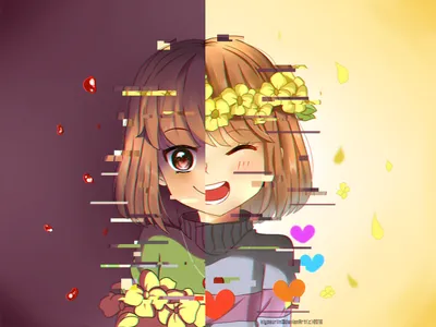 Эм... мини- комикс про чарку и фриск | Андертейл 💖Для Шипперов~ Amino