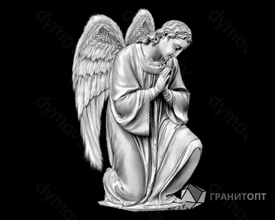 Гравировка Ангела на памятник АМ-8005 в Серпуховском районе | Стелла-Сервис