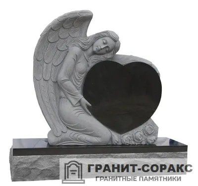Памятники с ангелом: каталог, фото | Памятник ангел купить в Украине
