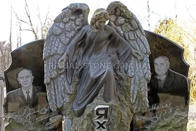 Памятник на могилу с ангелом — фото и цены памятников в виде ангела в Москве