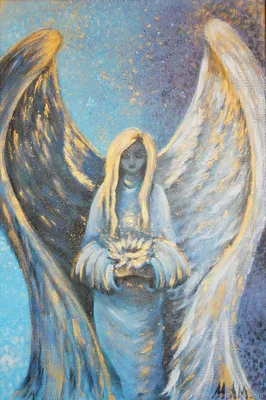 Картина Ангел Мудрости – купить онлайн на Ярмарке Мастеров – JYT7CRU |  Картины, Санкт-Петербург | Картины, Картины ангелов, Ангел