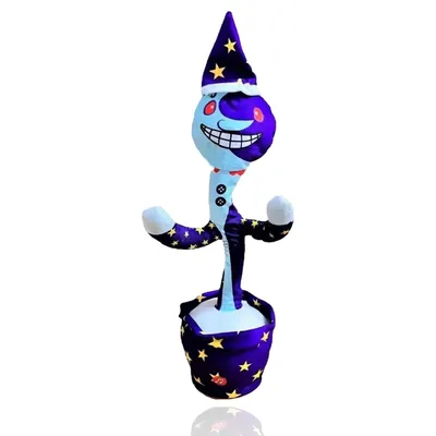 Отзывы о интерактивный поющий и танцующий кактус - аниматроник Фнаф Fnaf  Луна 5 ночей с Фредди - отзывы покупателей на Мегамаркет | интерактивные  игрушки Cactus-Moon - 600007557125
