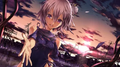 Anime Girl Wallpaper 1366x768 by Raykorn on DeviantArt