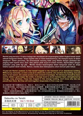 DVD Anime Satsuriku no Tenshi (Angels of Death) (1-16 End) English Audio  DUB | eBay