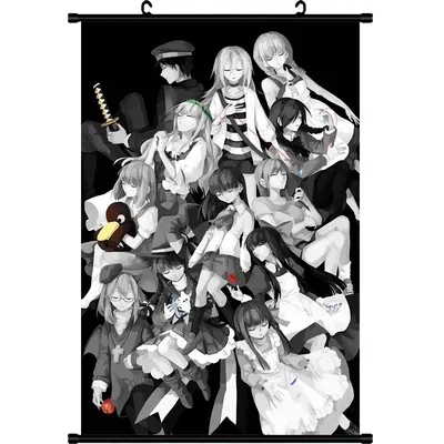 Настенный постер с японским аниме «ангелы смерти», Картина на холсте с  прокруткой, декор для салона, Прямая поставка | AliExpress