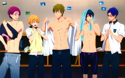 Haruka and Rin ~Free! Iwatobi Swim Club | Милые рисунки, Рисунки, Аниме