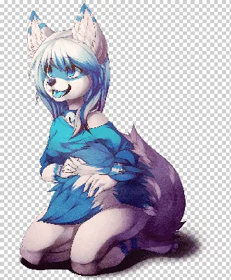 ArtStation - Cute Furry Anime Girl