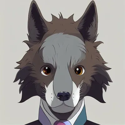 Badass anime fox/dragon Furry hybrid pfp in the styl... | OpenArt