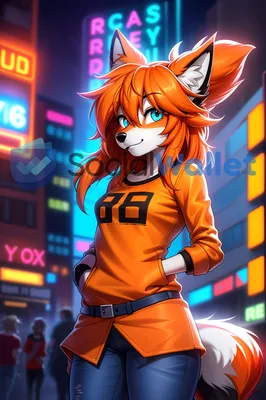 ArtStation - Furry anime girl