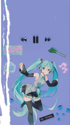 Anime Girl Singing Hatsune Miku Vocaloid 4K Wallpaper #264