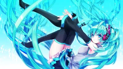 Anime Girl Hatsune Miku Vocaloid 4K Wallpaper #304