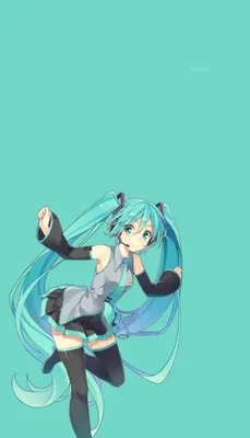 hatsune miku ♡ | Хацунэ мику, Рисунки девушки, Ботанические рисунки